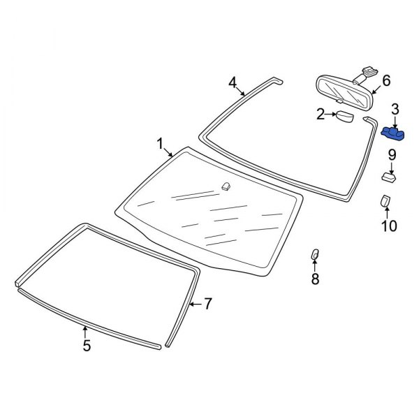 Windshield Clip