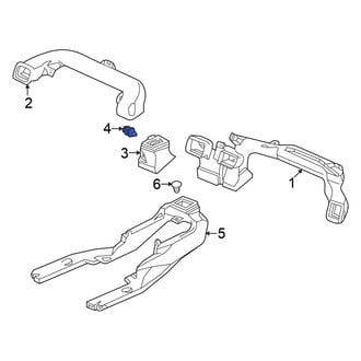 Honda OE - Instrument Panel Air Duct Clip