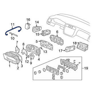 Honda OE - Instrument Cluster Connector