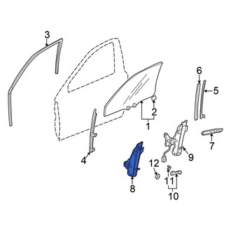 Honda OE - Front Right Window Regulator