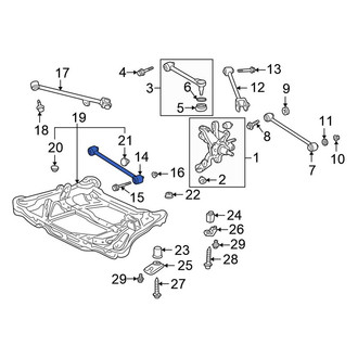 Honda OE - Rear Lower Forward Suspension Control Arm