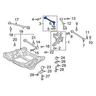 Honda OE - Rear Lower Forward Suspension Control Arm