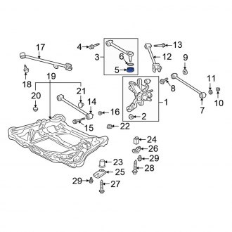 Honda OE - Front Suspension Ball Joint Boot