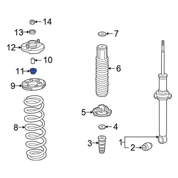 Suspension Strut Mount Insulator