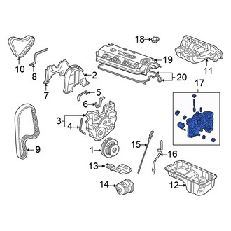Honda OE - Engine Oil Pump