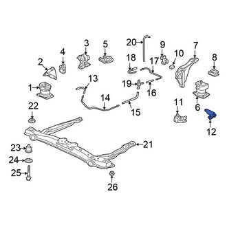 Honda OE - Rear Automatic Transmission Mount
