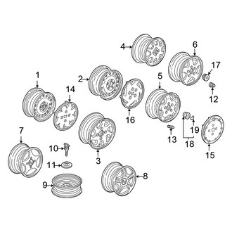 Honda OE - Wheels (Coupe)