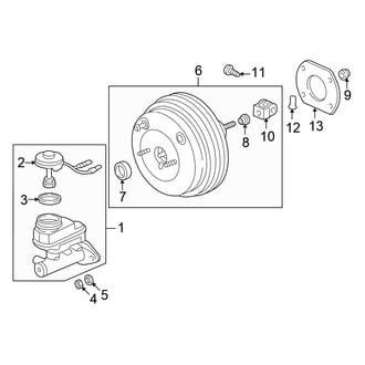 Honda OE - Cowl - Components on Dash Panel (Coupe)