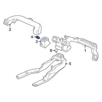 Honda OE - Instrument Panel Air Duct Clip