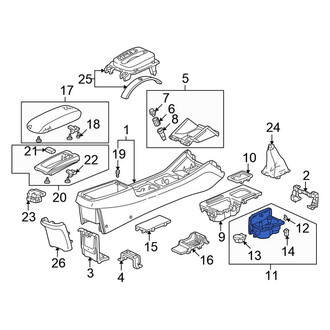 Honda OE - Console Cup Holder