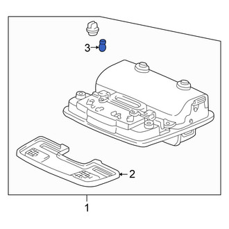 Honda OE - Map Light Bulb