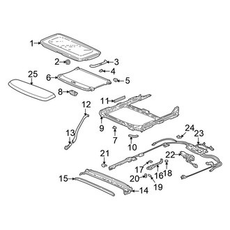 Honda OE - Roof - Sunroof (Coupe)