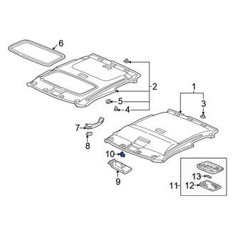 Honda OE - Sun Visor Holder