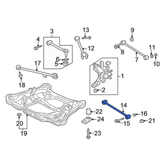 Honda OE - Rear Lower Forward Suspension Control Arm