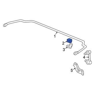 Honda OE - Rear Suspension Stabilizer Bar Bushing