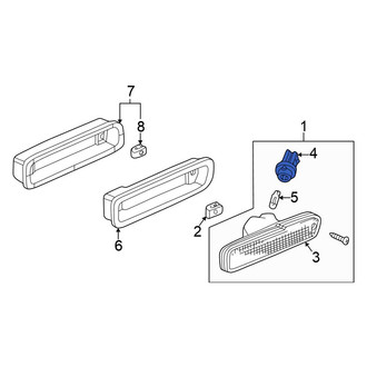 Honda OE - Rear Side Marker Light Socket