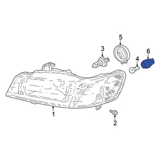 Honda OE - Front Turn Signal Light Socket