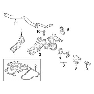 Honda OE - Cooling - Water Pump (3.5L)