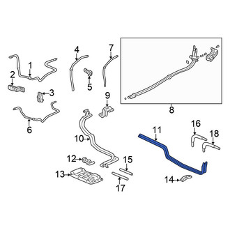 Honda OE - HVAC Heater Hose