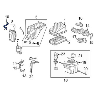 Honda OE - Engine Coolant Pipe