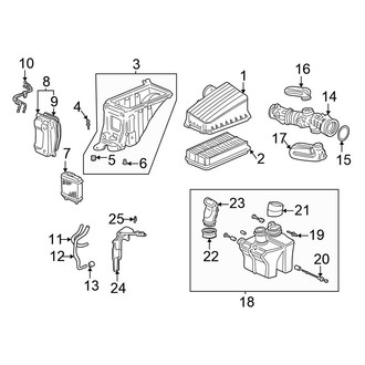 Honda OE - Engine / Transaxle - Air Intake