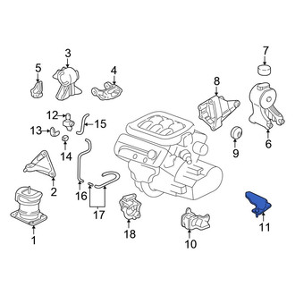 Honda OE - Rear Automatic Transmission Mount