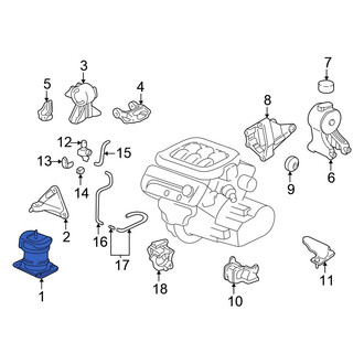 Honda OE - Front Engine Mount