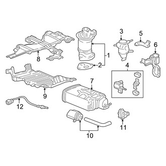 Honda OE - Emission System - Emission Components