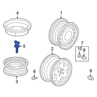 Honda OE - Spare Tire Stud
