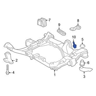 Honda OE - Engine Cradle Bolt