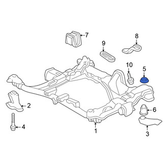 Honda OE - Front Upper Suspension Crossmember Insulator