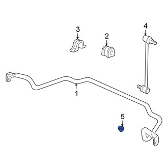 Honda OE - Front Suspension Stabilizer Bar Link Nut
