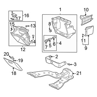 Honda OE - Front Console
