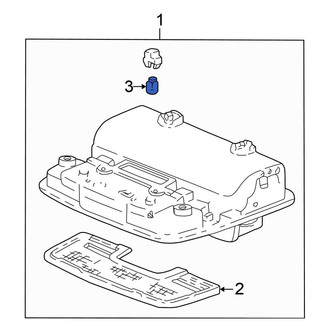 Honda OE - Map Light Bulb