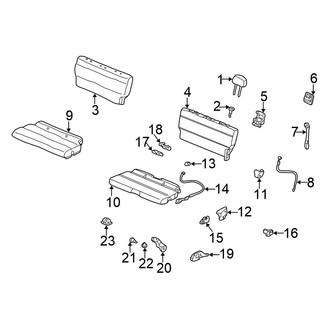 Honda OE - Seats & Tracks - Third Row Seats