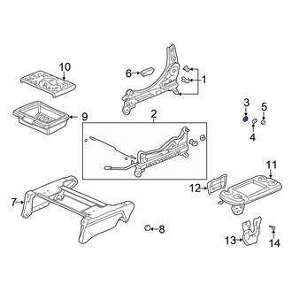 Honda OE - Front Right Seat Hinge Bushing