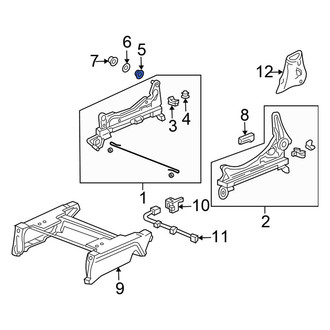 Honda OE - Rear Right Seat Hinge Bushing
