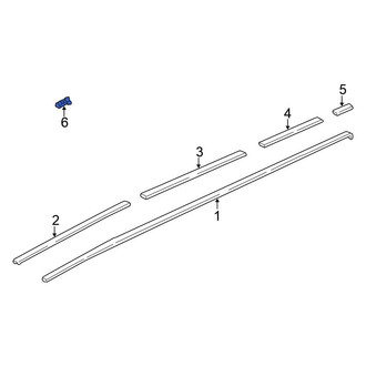Honda OE - Roof Molding Clip