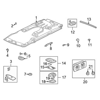Honda OE - Roof - Interior Trim