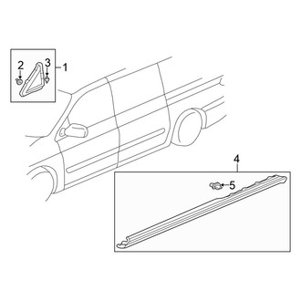 Honda OE - Pillars, Rocker & Floor - Exterior Trim