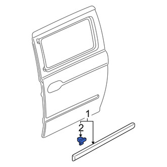 Honda OE - Door Molding Clip