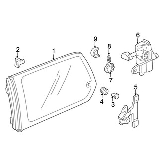 Honda OE - Side Panel - Glass