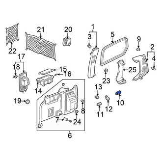 Honda OE - 12 Volt Accessory Power Outlet
