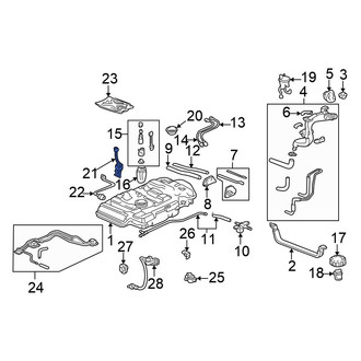 Honda OE - Fuel Sender and Hanger Assembly