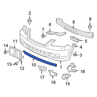 Honda OE - Front Spoiler