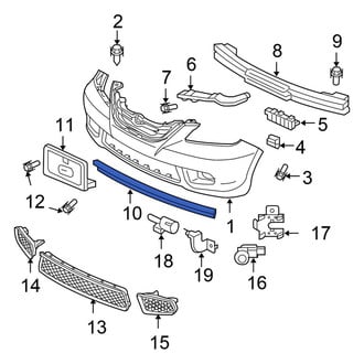 Honda OE - Front Spoiler