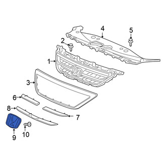 Honda OE - Front Grille Emblem