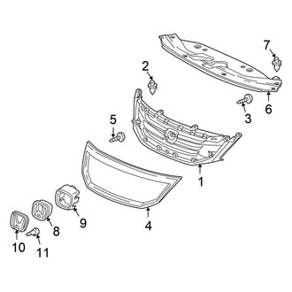 Honda OE - Grille & Components