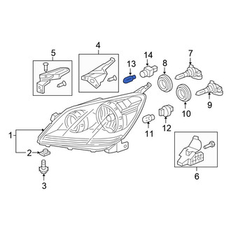 Honda OE - Front Side Marker Light Bulb