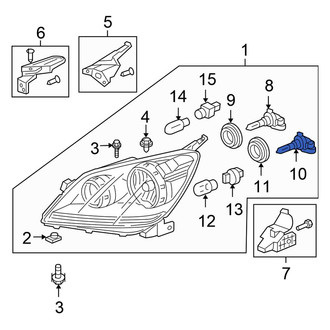Honda OE - Front Headlight Bulb